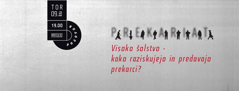 KAKO RAZISKUJEJO IN PREDAVAJO PREKARCI?