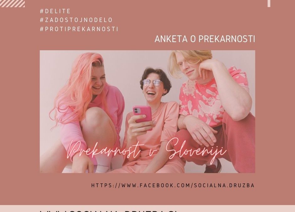 Anketa o prekarnosti v letu 2020