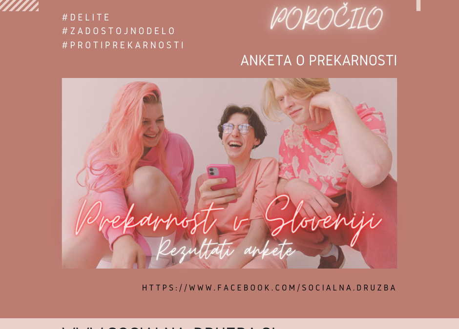 Rezultati ankete o prekarnosti